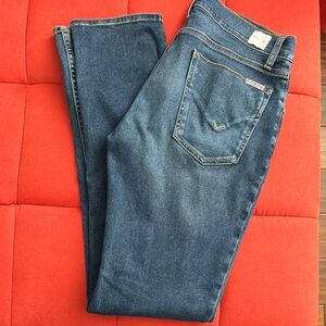 Hudson Jeans Blue Straight Leg Denim